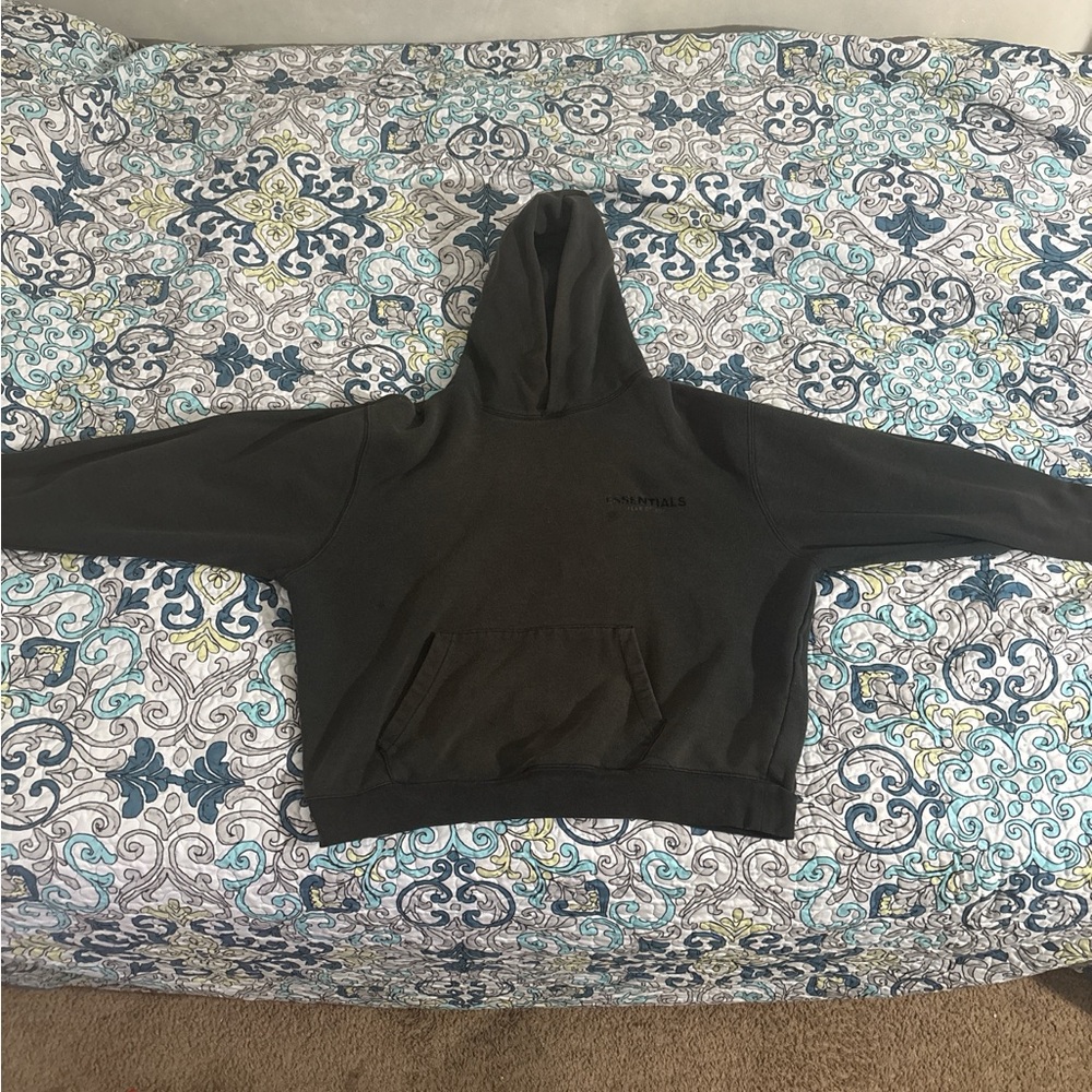 Black Essentials Fear Of Hod Hoodie